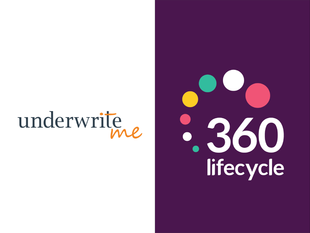 360 Lifecycle x UnderwriteMe Logos