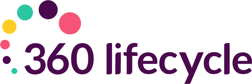 360 Lifecycle Logo Purple